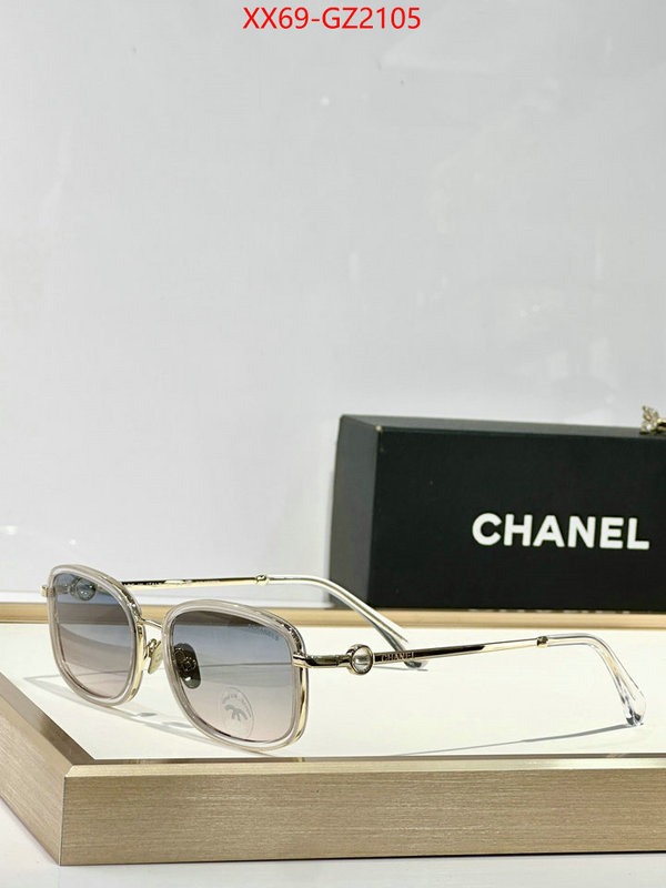Glasses-Chanel wholesale replica ID: GZ2105 $: 69USD