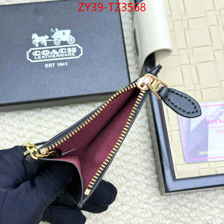 Coach Bags(4A)-Wallet high quality replica ID: TZ3568 $: 39USD,