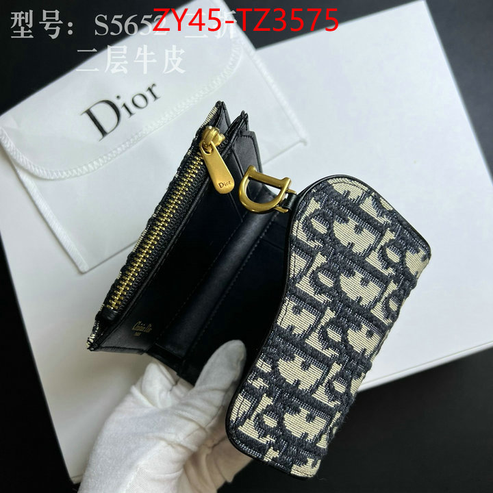 Dior Bags(4A)-Wallet- flawless ID: TZ3575 $: 45USD,
