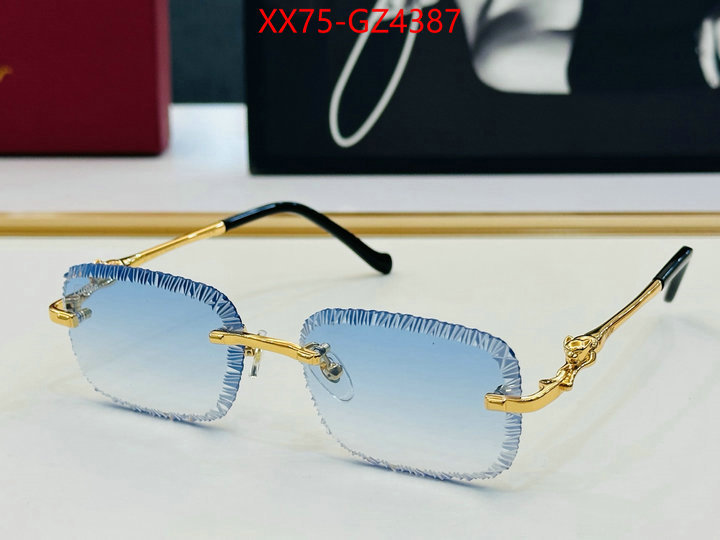 Glasses-Cartier replica aaaaa+ designer ID: GZ4387 $: 75USD