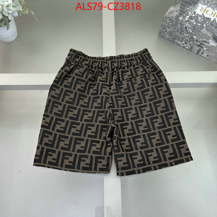 Kids clothing-Fendi unsurpassed quality ID: CZ3818 $: 79USD