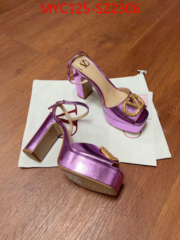 Women Shoes-Valentino best knockoff ID: SZ2306 $: 125USD