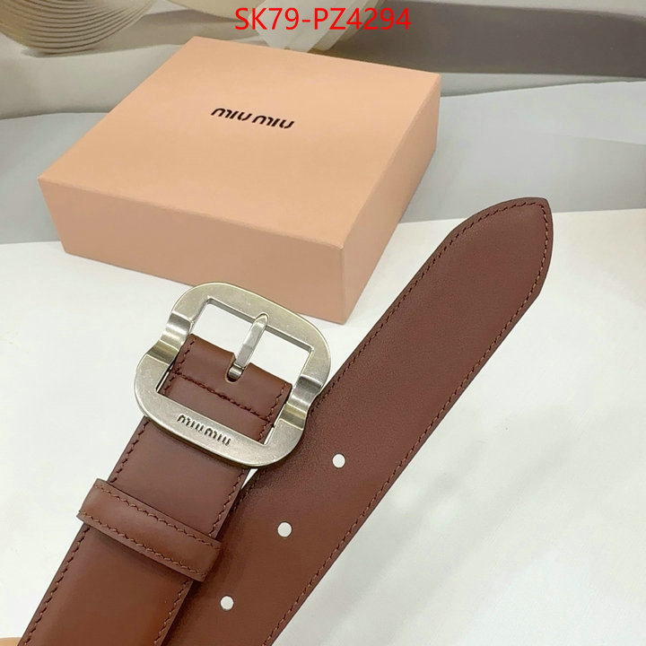 Belts-MIU MIU where can i buy ID: PZ4294 $: 79USD