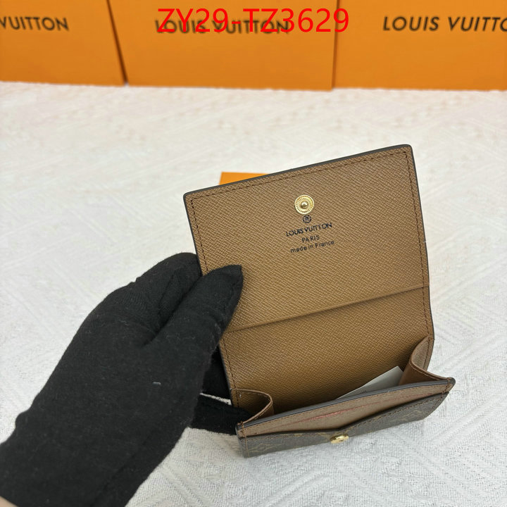 LV Bags(4A)-Wallet replcia cheap from china ID: TZ3629 $: 29USD,