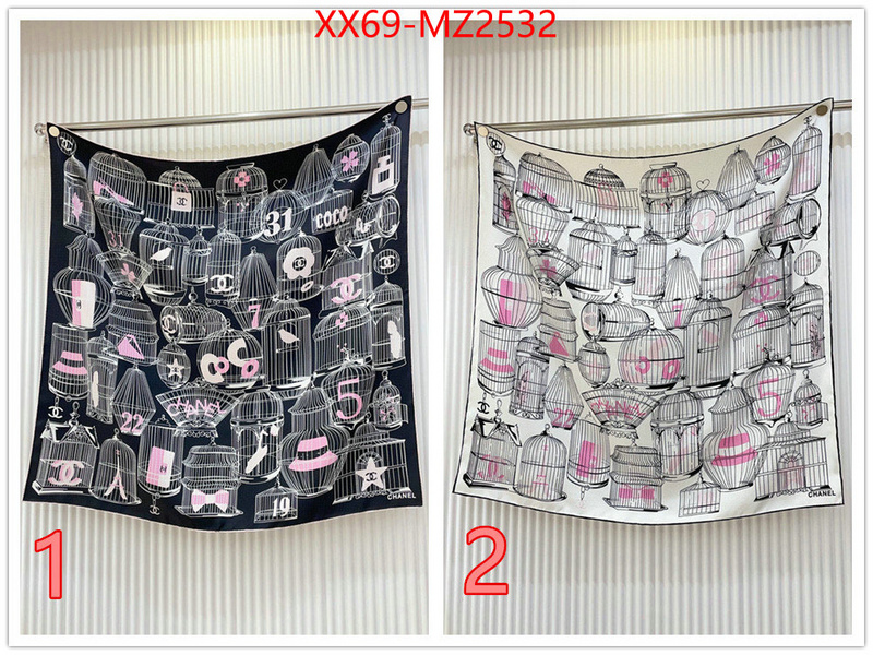 Scarf-Chanel where to buy replicas ID: MZ2532 $: 69USD