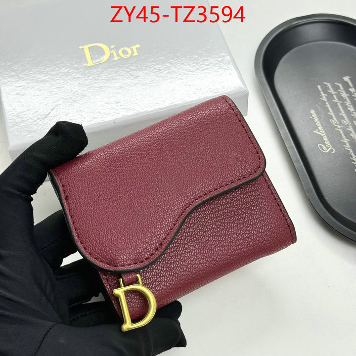 Dior Bags(4A)-Wallet- replica 1:1 ID: TZ3594 $: 45USD,