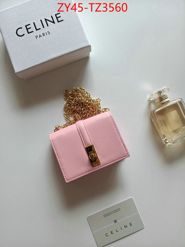 CELINE Bags(4A)-Wallet highest product quality ID: TZ3560 $: 45USD,