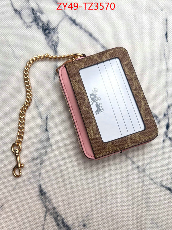 Coach Bags(4A)-Wallet perfect ID: TZ3570 $: 49USD,