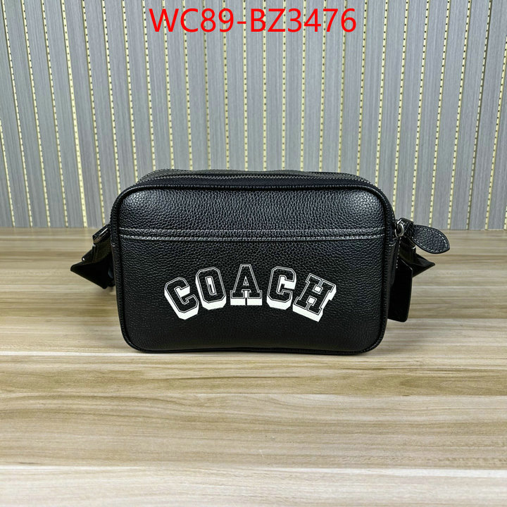 Coach Bags(4A)-Crossbody- designer high replica ID: BZ3476 $: 89USD,