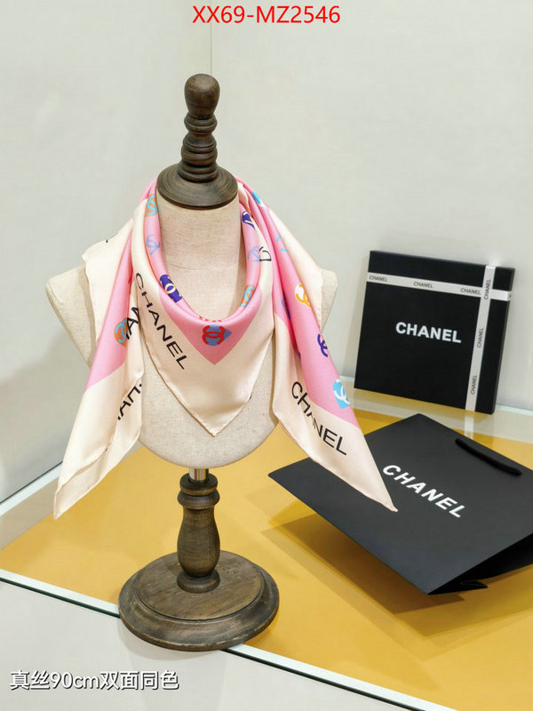 Scarf-Chanel top sale ID: MZ2546 $: 69USD