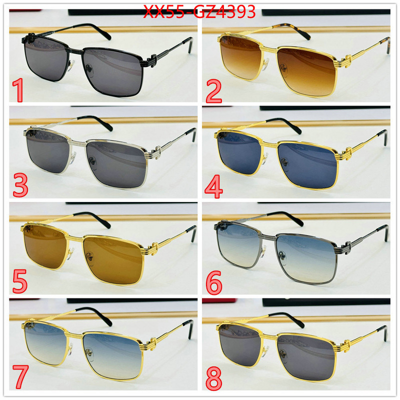 Glasses-Cartier luxury fake ID: GZ4393 $: 55USD