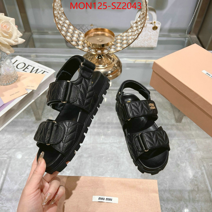 Women Shoes-Miu Miu where can you buy replica ID: SZ2043 $: 125USD