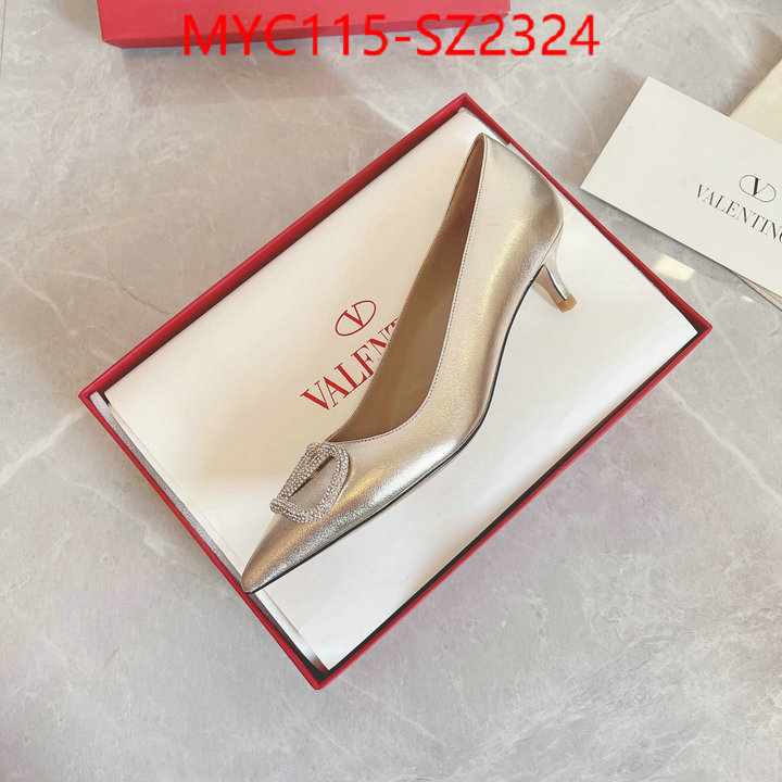 Women Shoes-Valentino top fake designer ID: SZ2324 $: 115USD