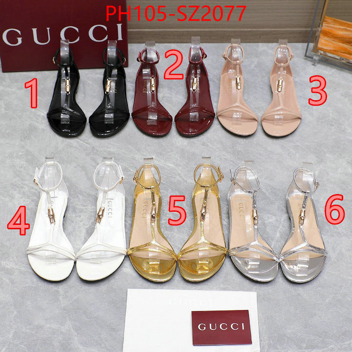 Women Shoes-Gucci shop the best high authentic quality replica ID: SZ2077 $: 105USD