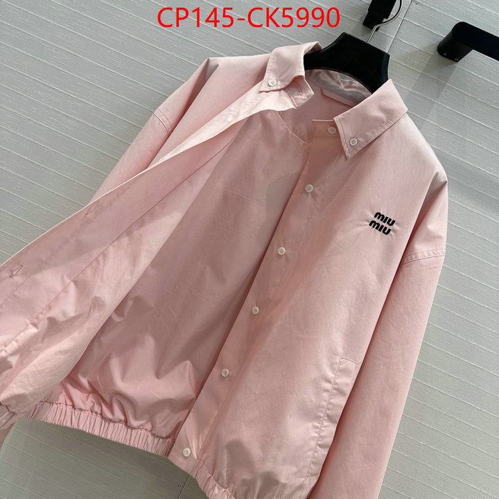 Clothing-MIU MIU what 1:1 replica ID: CK5990 $: 145USD