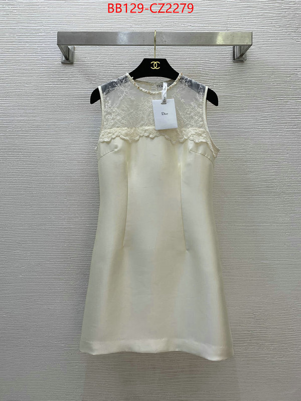 Clothing-Dior 2024 luxury replicas ID: CZ2279 $: 129USD