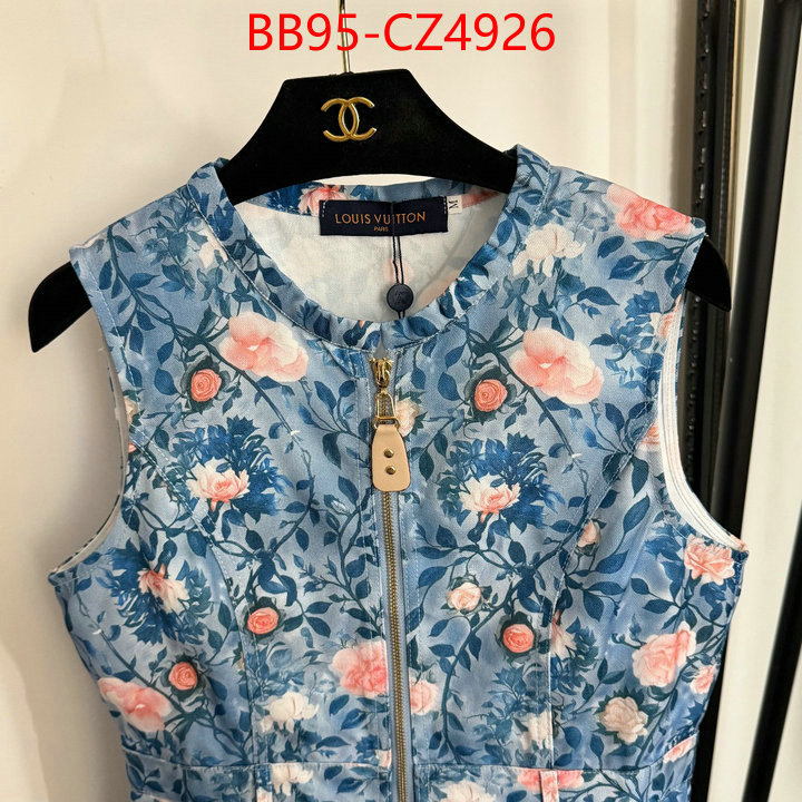 Clothing-LV high quality replica ID: CZ4926 $: 95USD