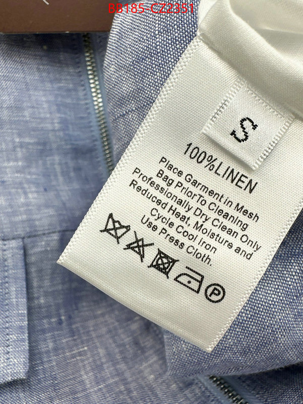 Clothing-Loro Piana best replica ID: CZ2351 $: 185USD