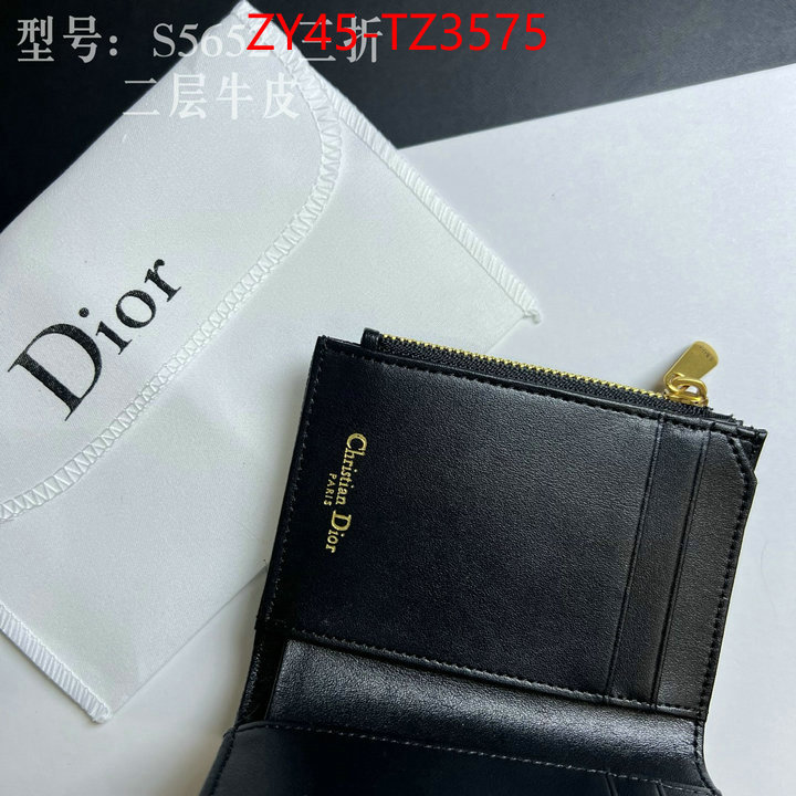 Dior Bags(4A)-Wallet- flawless ID: TZ3575 $: 45USD,