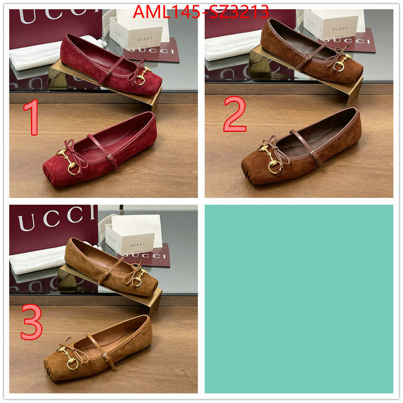 Women Shoes-Gucci fake high quality ID: SZ3213 $: 145USD