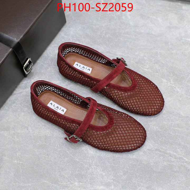 Women Shoes-ALAIA top quality designer replica ID: SZ2059 $: 100USD