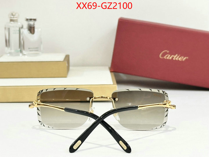 Glasses-Cartier designer wholesale replica ID: GZ2100 $: 69USD