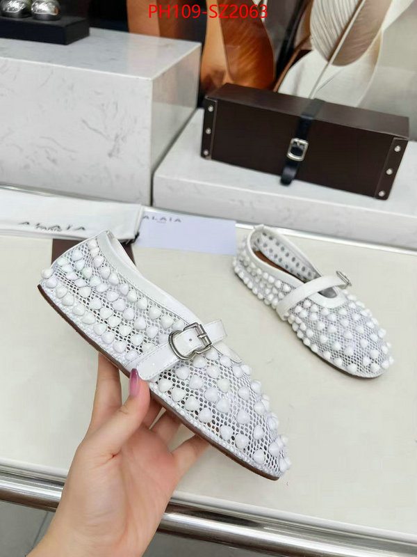 Women Shoes-ALAIA buy high-quality fake ID: SZ2063 $: 109USD