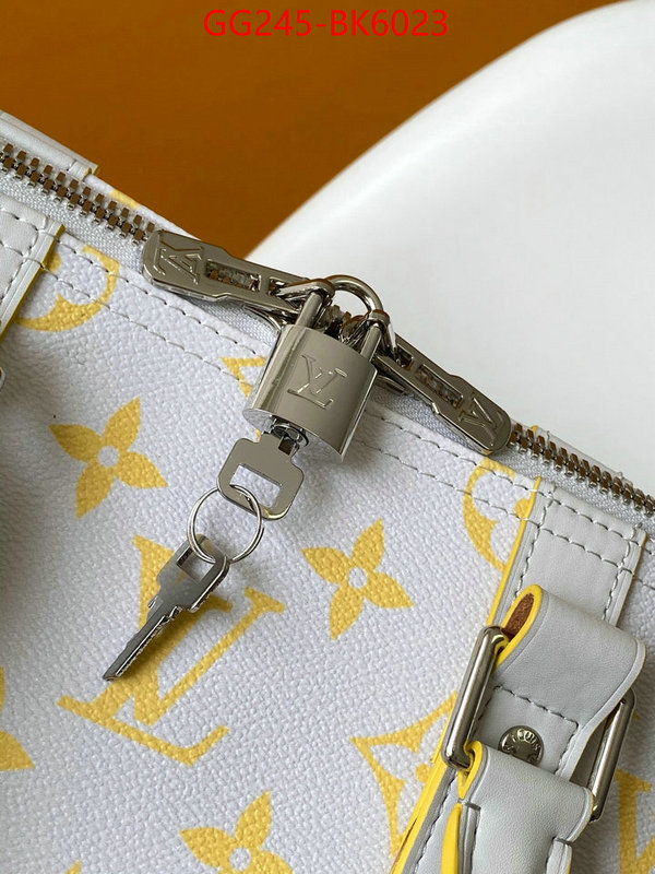 LV Bags(TOP)-Keepall BandouliRe 45-50- fake cheap best online ID: BK6023 $: 245USD,