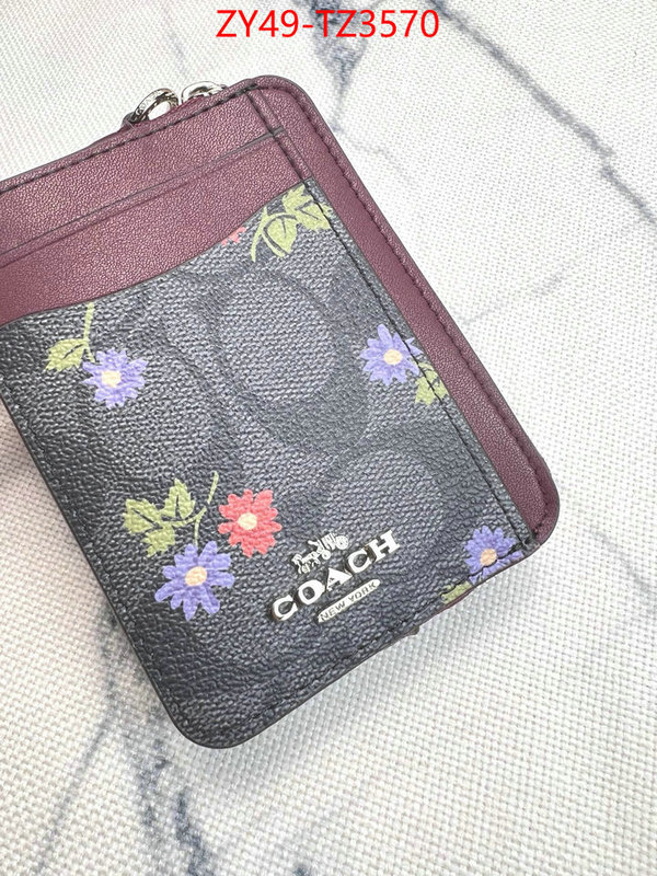 Coach Bags(4A)-Wallet perfect ID: TZ3570 $: 49USD,