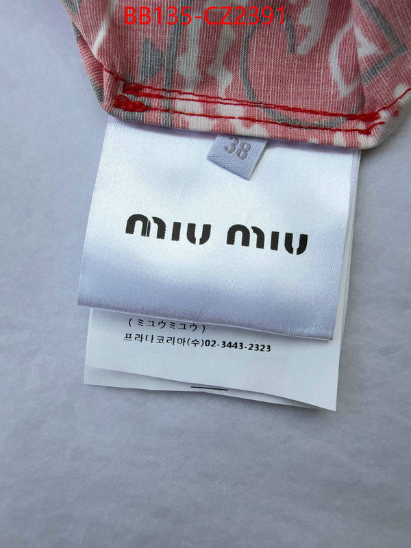 Clothing-MIU MIU wholesale sale ID: CZ2391 $: 135USD