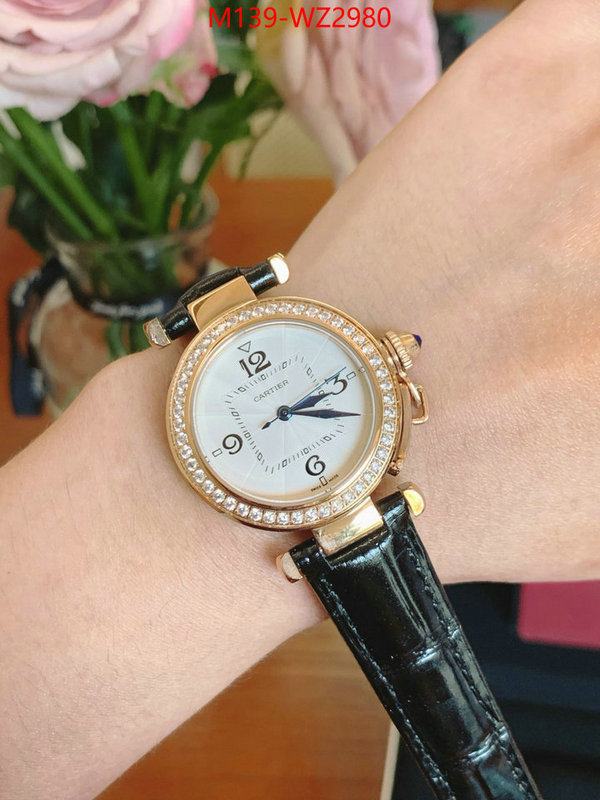 Watch(4A)-Cartier sellers online ID: WZ2980 $: 139USD