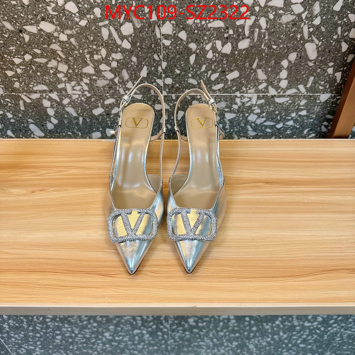 Women Shoes-Valentino replicas ID: SZ2322 $: 109USD