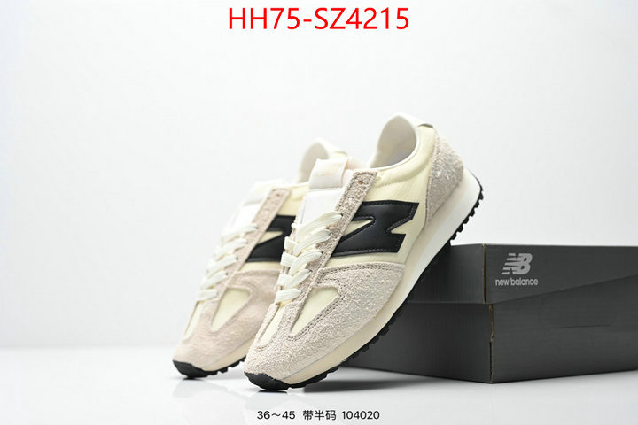 Men Shoes-New Balance where can you buy replica ID: SZ4215 $: 75USD