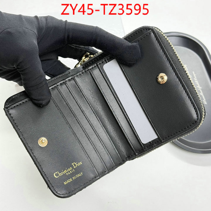 Dior Bags(4A)-Wallet- 1:1 clone ID: TZ3595 $: 45USD,