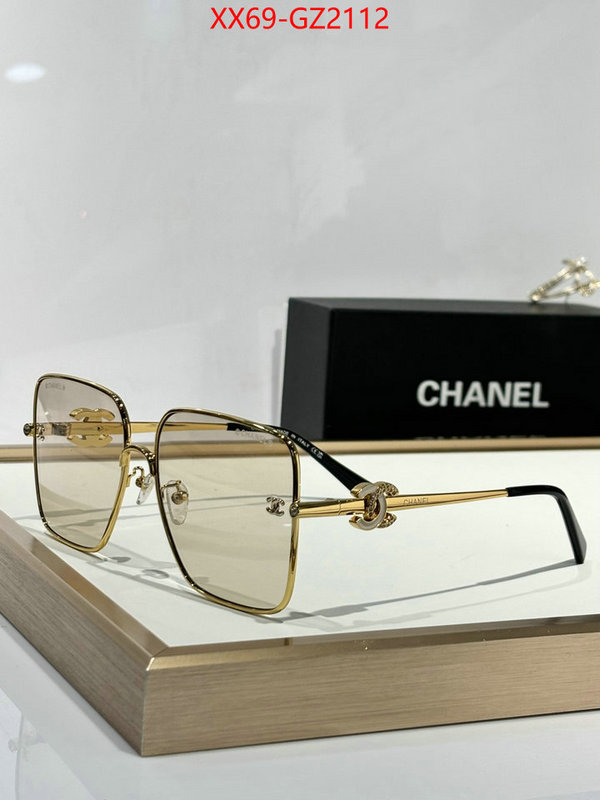 Glasses-Chanel customize best quality replica ID: GZ2112 $: 69USD