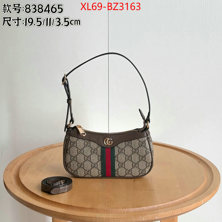 Gucci Bags(4A)-Crossbody- aaaaa replica ID: BZ3163 $: 69USD,