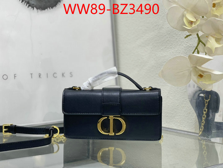 Dior Bags(4A)-Crossbody- outlet 1:1 replica ID: BZ3490 $: 89USD,