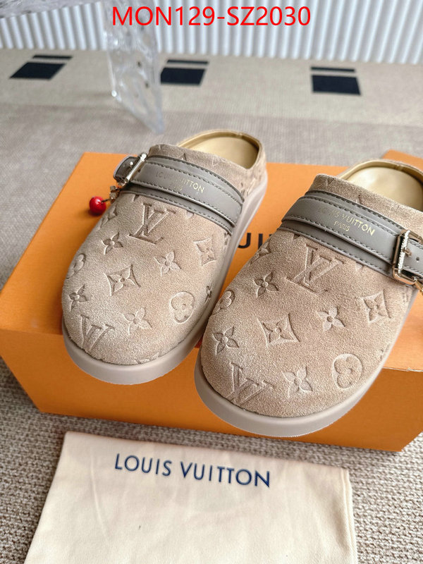 Women Shoes-LV designer wholesale replica ID: SZ2030 $: 129USD