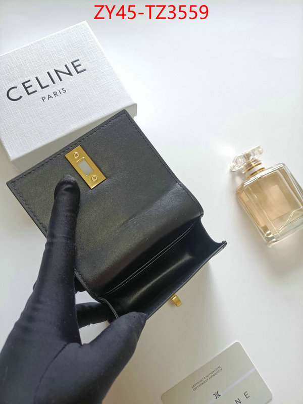 CELINE Bags(4A)-Wallet wholesale ID: TZ3559 $: 45USD,