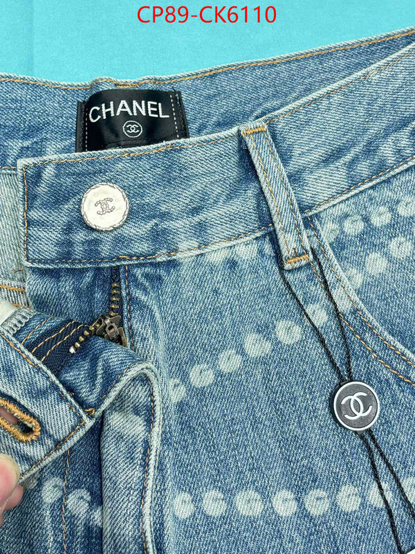 Clothing-Chanel mirror quality ID: CK6110 $: 89USD