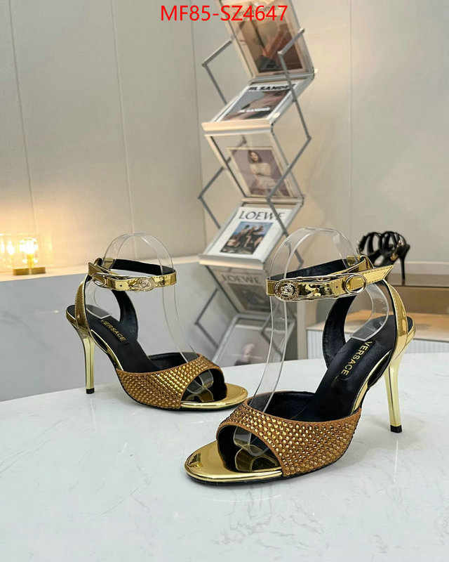 Women Shoes-Versace top 1:1 replica ID: SZ4647 $: 85USD