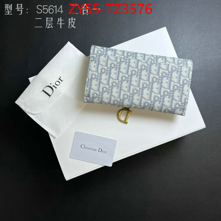 Dior Bags(4A)-Wallet- quality aaaaa replica ID: TZ3576 $: 55USD,