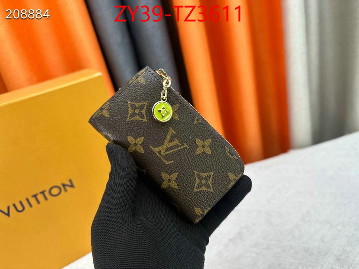 LV Bags(4A)-Wallet cheap ID: TZ3611 $: 39USD,