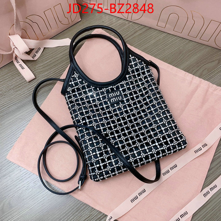 Miu Miu Bags(TOP)-Handbag- best quality fake ID: BZ2848 $: 275USD,