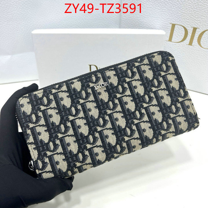 Dior Bags(4A)-Wallet- high quality aaaaa replica ID: TZ3591 $: 49USD,