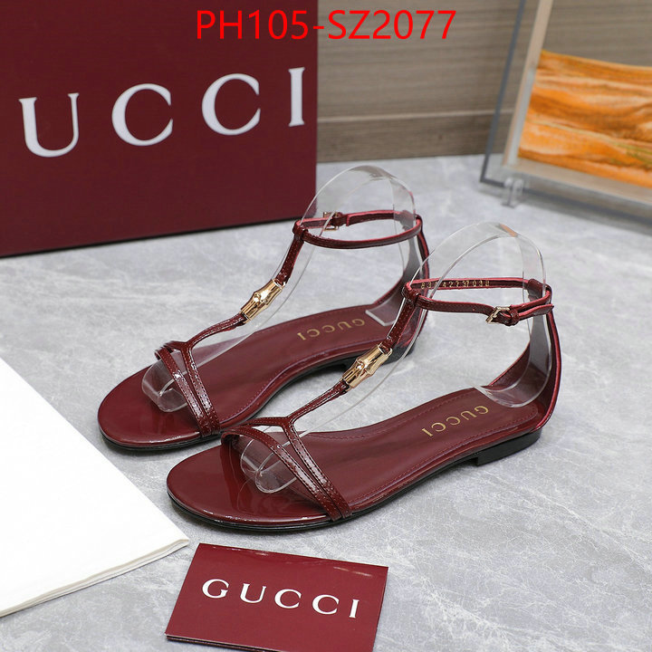 Women Shoes-Gucci shop the best high authentic quality replica ID: SZ2077 $: 105USD