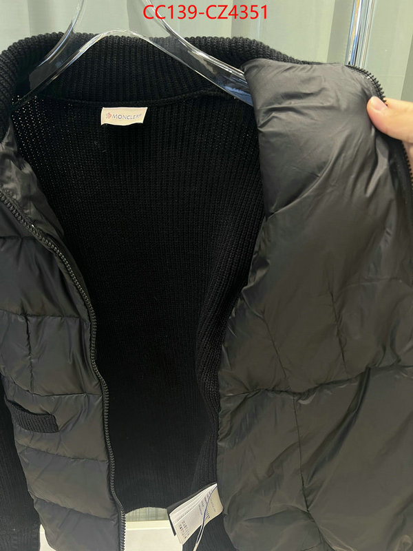 Down jacket Women-Moncler cheap replica designer ID: CZ4351 $: 139USD