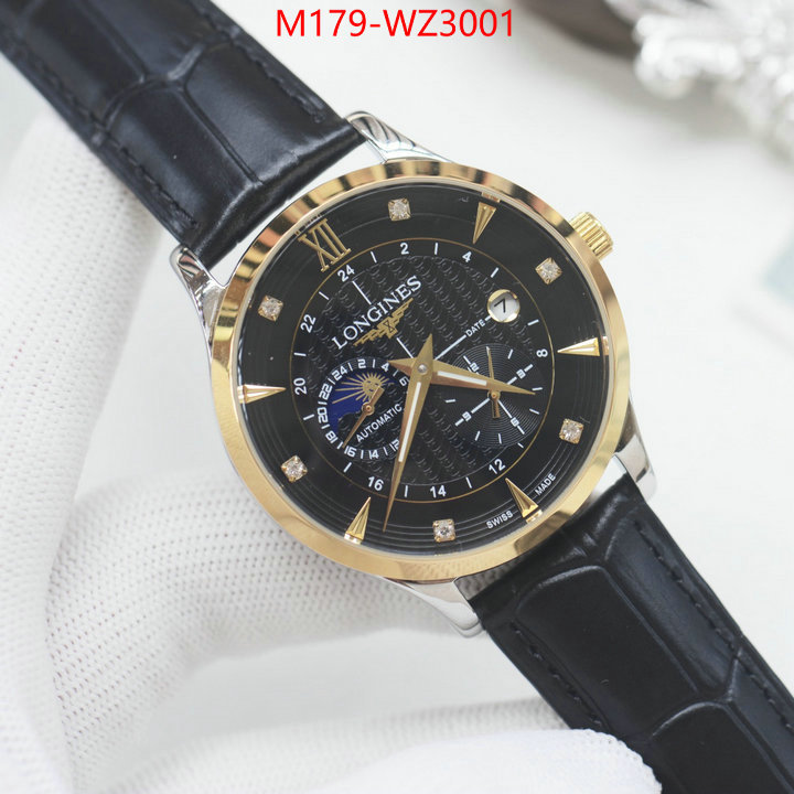 Watch(4A)-Longines wholesale designer shop ID: WZ3001 $: 179USD-shoes yupoo Watch(4A)-Longines wholesale designer shop ID: WZ3001 $: 179USD