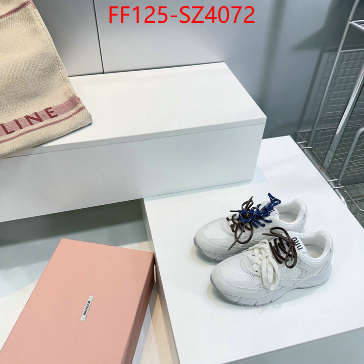 Women Shoes-Miu Miu best quality replica ID: SZ4072 $: 125USD