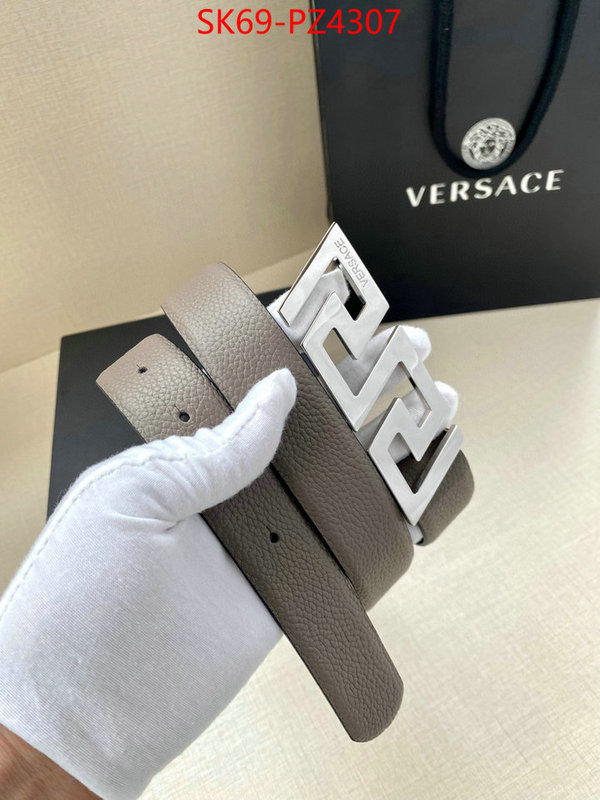 Belts-Versace designer fake ID: PZ4307 $: 69USD